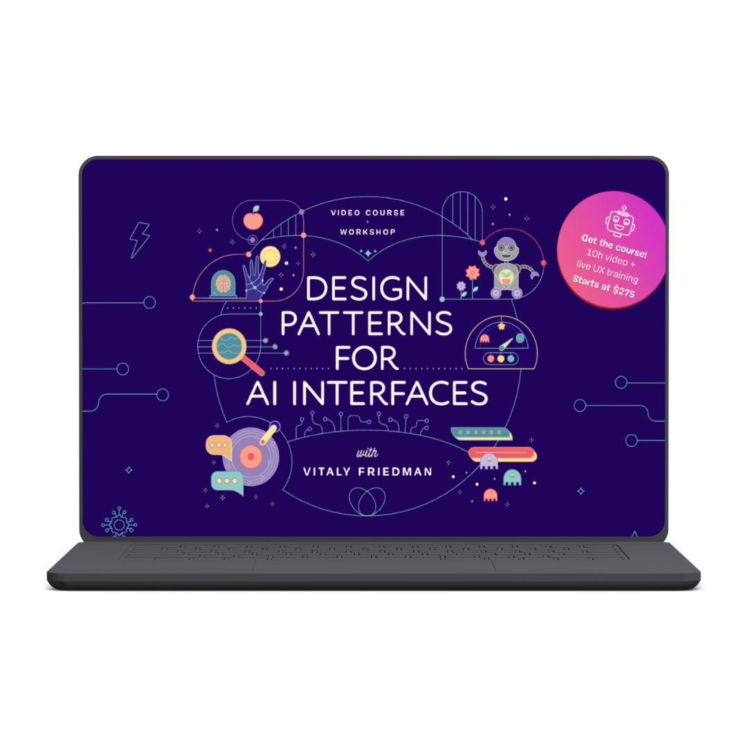 Design Patterns for AI Interfaces - How to design AI products that actually work for people.